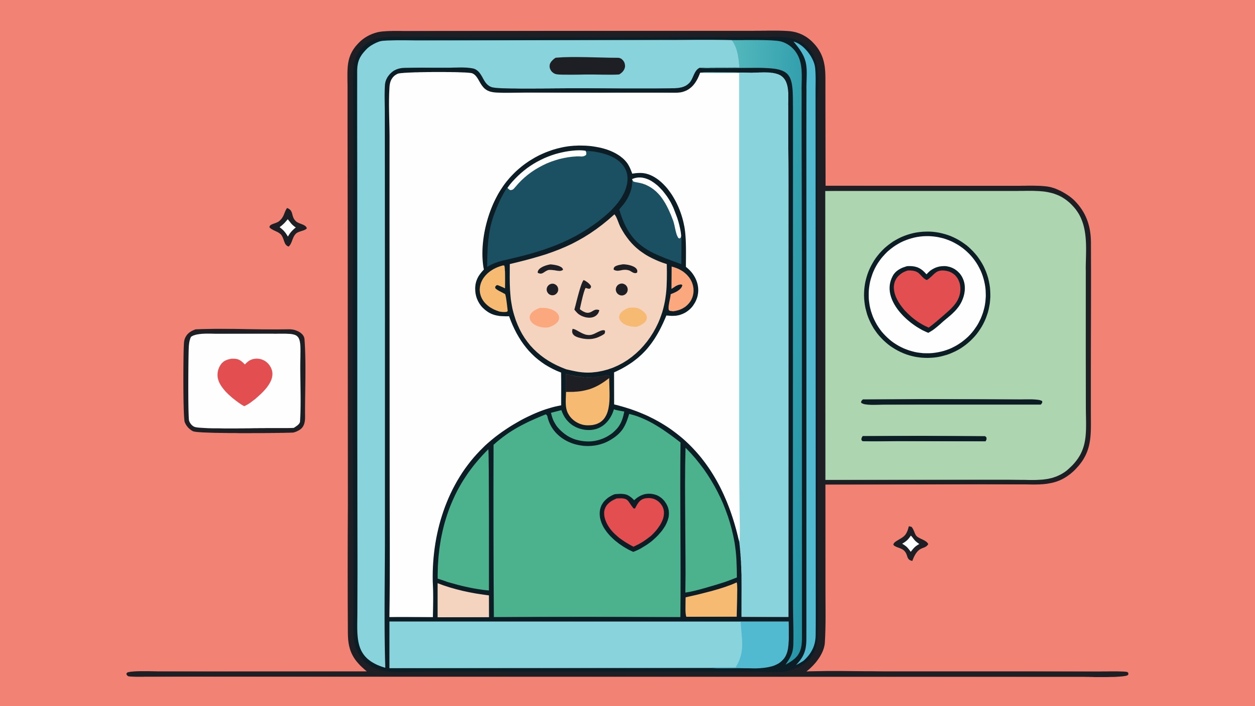 У него есть аккаунт в приложении для знакомств — это ред флаг или грин флаг?