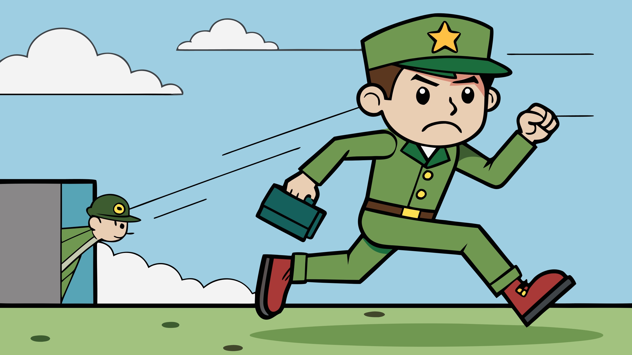 Он косит от армии — это ред флаг или грин флаг?