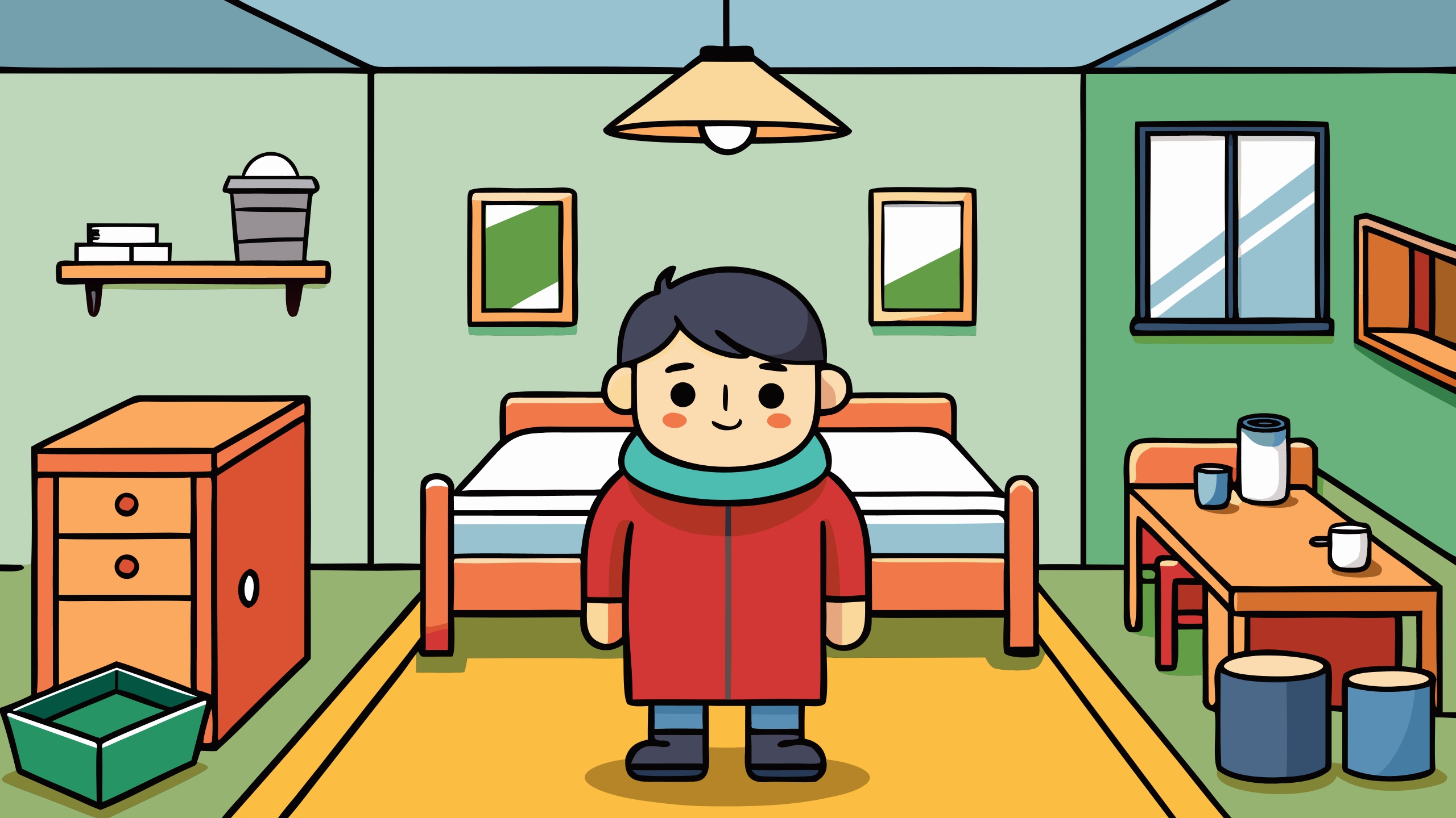 Он живёт в общаге — это ред флаг или грин флаг?