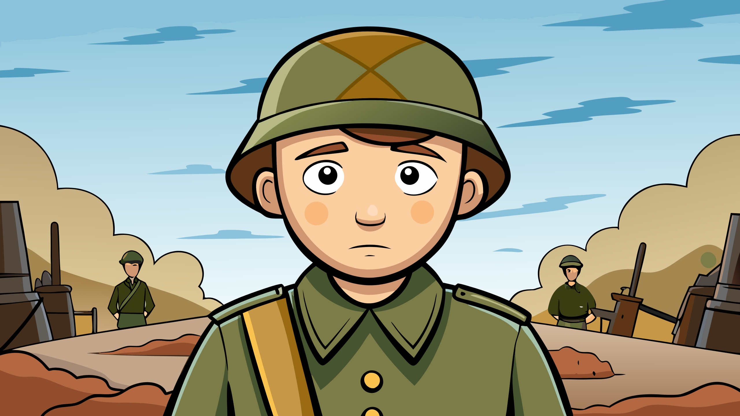 Он был на войне не по своей воле — это ред флаг или грин флаг?