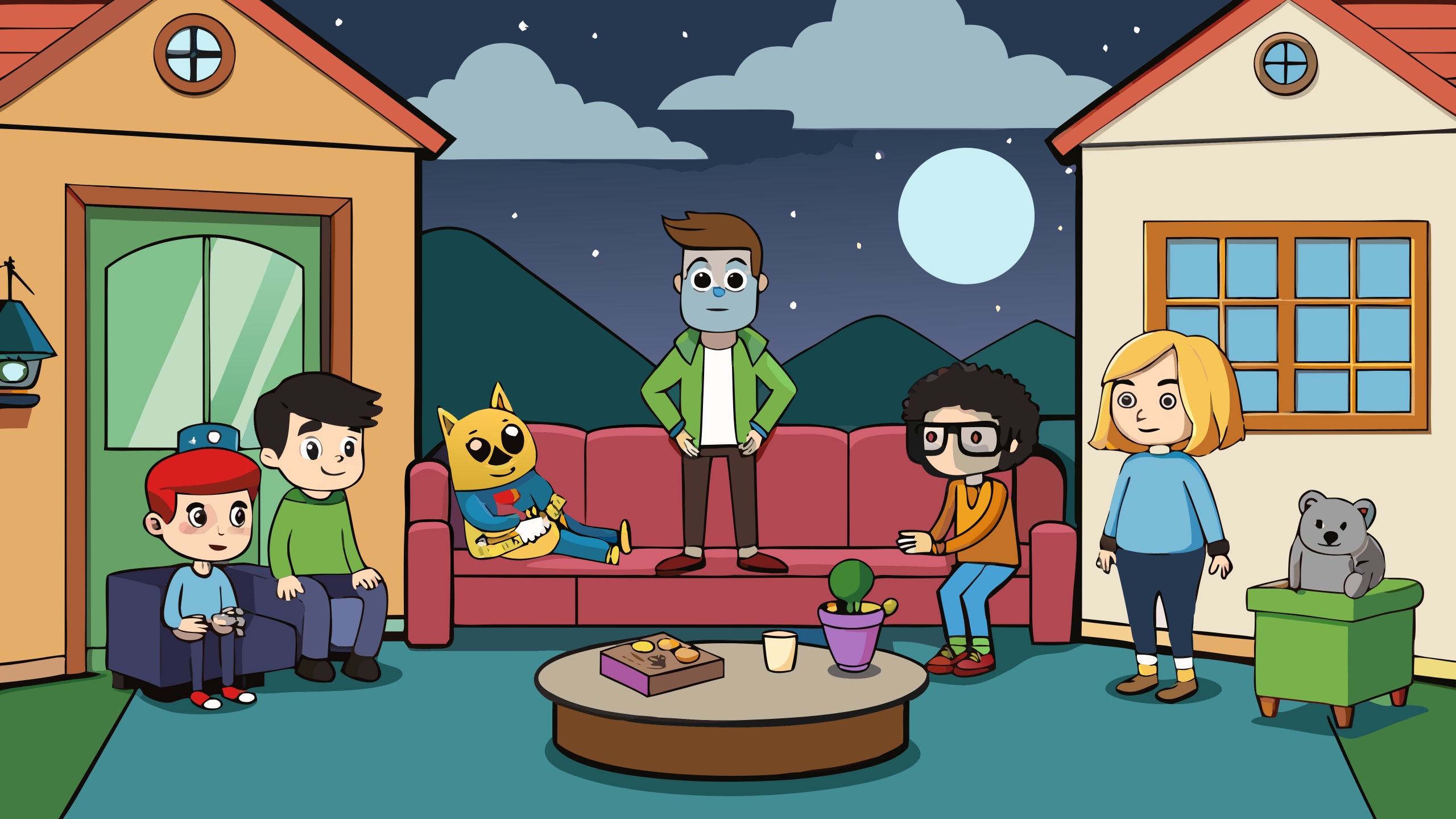 Он живёт с друзьями — это ред флаг или грин флаг?